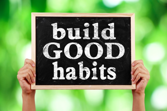 Habits good life healthier happier healthy living