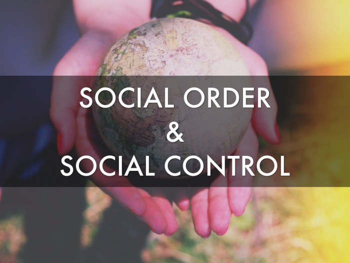 Social order